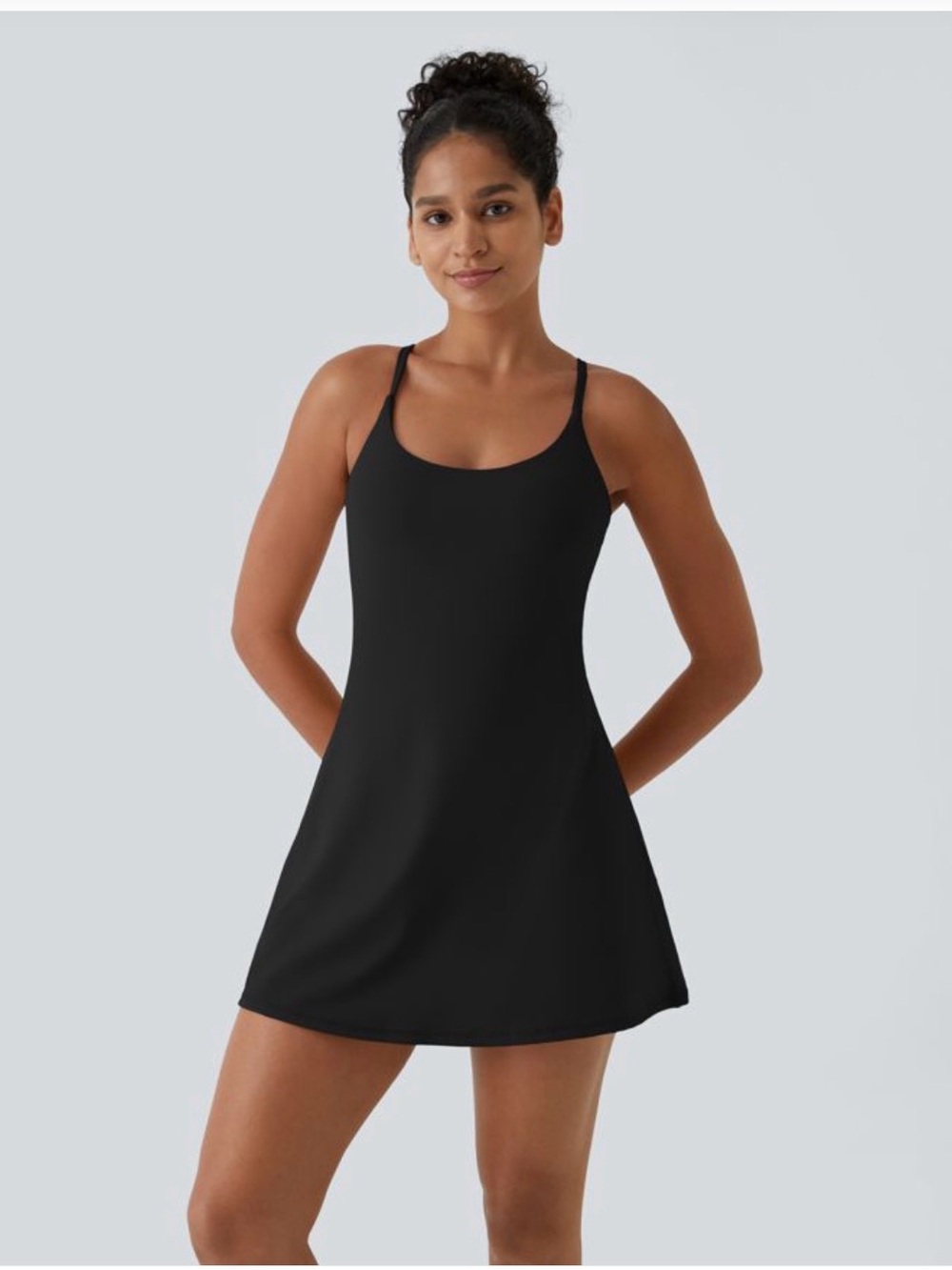 HALARA SoftlyZero™ Plush Backless Active Dress-Easy Peezy Edition